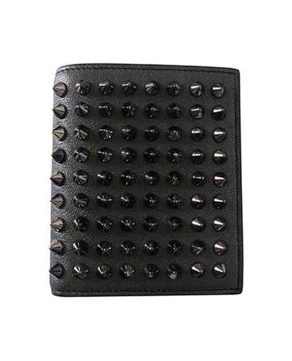 Christian Louboutin Coolcoin Bifold Studded Wallet, front view